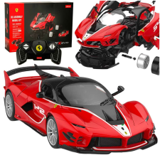 Távirányítós Ferrari építőkészlet 92db 1:18 - piros távirányítós modell