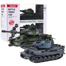 Távirányítós T-34 és Tiger tank csata készlet távirányítós modell