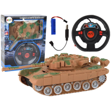 Távirányítós tank fényekkel és hangokkal 1:18 távirányítós modell