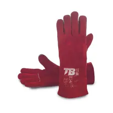  TB 910 kesztyű piros 9 védőkesztyű