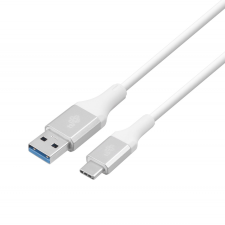 TB AKTBXKU3CPREM2W USB-A apa - USB-C apa 3.0 Adat és töltőkábel - Fehér (2m) (AKTBXKU3CPREM2W) kábel és adapter