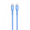 TB AKTBXKUCC2SI10N USB-C apa - USB-C apa 2.0 Adat és töltő kábel - Kék (1m) (AKTBXKUCC2SI10N)