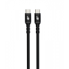 TB USB Type-C - USB Type-C Adat- és töltőkábel 1m - Fekete (AKTBXKUCC2SI10B)