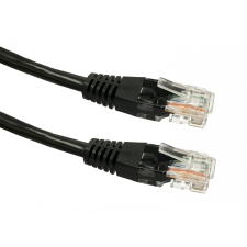 TB UTP CAT5e Patch kábel 1m Fekete (AKTBXKS5UTP100B) kábel és adapter