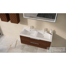 Tboss Quarto 120 alsószekrény két fiókos, 2 medencés 46823240938 fürdőszoba bútor