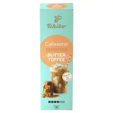 Tchibo Kávékapszula, 10 db, TCHIBO "Cafissimo Espresso Buttertoffee" kávé