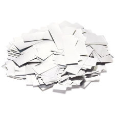 TCM FX Metallic Confetti rectangular 55x18mm white 1kg világítás