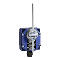TE Connectivity Solutions GmbH XCR komplett fém billenőrudas végálláskapcsoló, ATEX XCRB151EX Telemecanique villanyszerelés