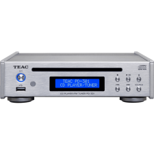 Teac Pd-301Dab-X CD lejátszó/FM rádió, ezüst cd lejátszó