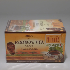 Teaház Teaház rooibos tea gyömbéres citrusos ízű citromfűvel 20x1,5 g tea