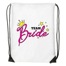 Team bride - Sport táska fehér v1 tornazsák
