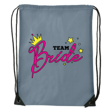 Team bride - Sport táska szürke v1 tornazsák