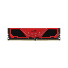 Team Group 16GB 3200MHz DDR4 RAM Team Group Elite Plus fekete/piros CL22 (TPRD416G3200HC2201) memória (ram)