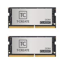 Team Group 32GB 2666MHz DDR4 Notebook RAM Team Group T-Create CL19 (2x16GB) (TTCCD432G2666HC19DC-S01) memória (ram)