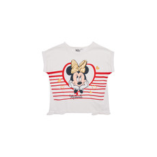 TEAM HEROES Rövid ujjú pólók T-SHIRT MINNIE Fehér 6 éves gyerek póló