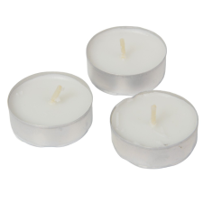  Teamécses 100db-os Classic White (csom ár) dekorációs kellék