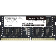 Teamgroup 16GB DDR4 2666MHz SODIMM Elite (TED416G2666C19-S01) memória (ram)