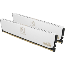 Teamgroup 32GB / 6400 T-Create Expert DDR5 RAM KIT (2x16GB) - Fehér (CTCWD532G6400HC40BDC01) memória (ram)