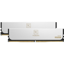 Teamgroup 64GB / 6400 T-Create Expert DDR5 RAM KIT (2x32GB) - Fehér (CTCWD564G6400HC34BDC01) memória (ram)