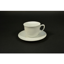  Teás bögre bécsi bögre+alátét  fehér porcelán 350 ml bögrék, csészék