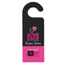 Tease &amp; Please Szex dobókocka ajtóakasztóval szett (fekete-pink) erotikus ajándék