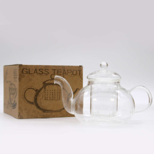 Teáskanna Szűrővel - Gömbölyű - 750ml vízforraló és teáskanna