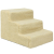 Tech Kisállat, kutya lépcső 3 lépcsőfok, bézs színben, kanapé, ágy mellé