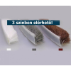 Tech Öntapadós ajtószigetelő kefe, 5 méteres szélfogó üvegajtó kefe fehér 9x15 mm ajtókefe vitrin tömítés