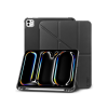Tech-Protect Apple iPad Pro 13 (2024) tablet tok (SmartCase) on/off funkcióval, Apple Pencil tartóval - Tech-Protect Origami - fekete (ECO csomagolás)