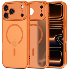 Tech-Protect basicmag magsafe iPhone 17 Pro Max matte cosmic orange védőtok tok és táska