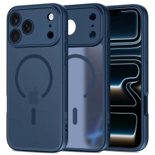 Tech-Protect BASICMAG MAGSAFE iPhone 17 Pro tok készülékhez MATTE mélykék tok és táska
