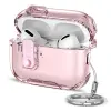 Tech-Protect Bounce Pro AirPods Pro 3 tok, karabinerrel, rózsaszín