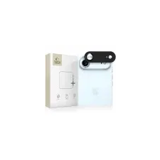 Tech-Protect CamFull üvegfólia kamerára iPhone 17 Air, fekete mobiltelefon kellék