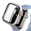 Tech-Protect Defense360 Apple Watch 7 / 8 / 9 (45mm) ütésálló tok kijelzővédelemmel, titanium-narancs