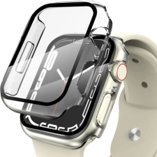 Tech-Protect Defense 360 tok üvegfóliával Apple Watch 7 41mm, átlátszó okosóra kellék