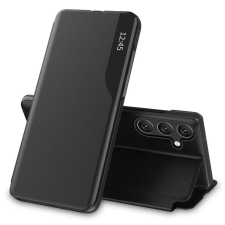 Tech-Protect fekete Smart View Book / Flip tok Samsung Galaxy A55 (130995) tok és táska