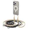 Tech-Protect FLEXAIR CHAIN MAGSAFE iPhone 15 Pro készülékhez tok fekete &amp; bézs