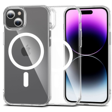 Tech-Protect FLEXAIR Hybrid MAGSAFE átlátszó tok Apple iPhone 15 Plus készülékhez tok és táska