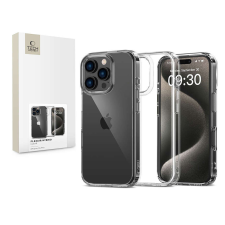 Tech-Protect FlexAir Hybrid szilikon tok - Apple iPhone 16 Pro - átlátszó tok és táska