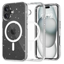Tech-Protect FLEXAIR MagSafe Glitter hátlaptok iPhone 16 átlátszó tok és táska