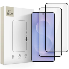 Tech-Protect Glass Fit 2x üvegfólia Samsung Galaxy S25 Edge, fekete mobiltelefon kellék
