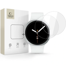 Tech-Protect Glass Fit+ Samsung Galaxy Watch8 (40mm) kijelzővédő üvegfólia, átlátszó (2db) mobiltelefon kellék