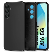 Tech-Protect ICON fekete szilikon tok Samsung Galaxy A16 készülékhez (130994) tok és táska