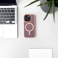 Tech-Protect iPhone 17 Pro Max Magsafes tok pink tok és táska