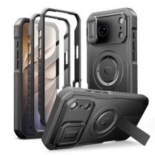 Tech-Protect Kevlar MagSafe tok iPhone 17 Pro Max / 18 Pro Max, fekete tok és táska