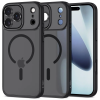 Tech-Protect magcam magsafe iPhone 17 Pro Max matt fekete telefontok