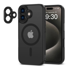 Tech-Protect MAGCAM MAGSAFE kameravédős fekete tok Apple iPhone 16 készülékhez tok és táska