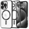  Tech-protect Magflex Magicsat Iphone 16 Pro Max Fényes Fekete Tok