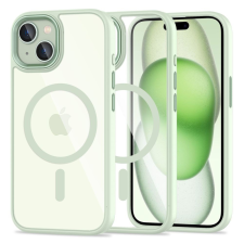 Tech-Protect MagMat MagSafe Apple iPhone 15 green/clear tok és táska