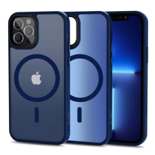 Tech-Protect MAGMAT MAGSAFE iPhone 12 / 12 Pro tok készülékhez – tengerészkék tok és táska